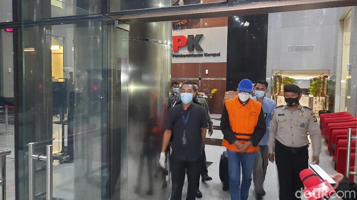 Nurdin Abdullah dibawa ke Rutan KPK
