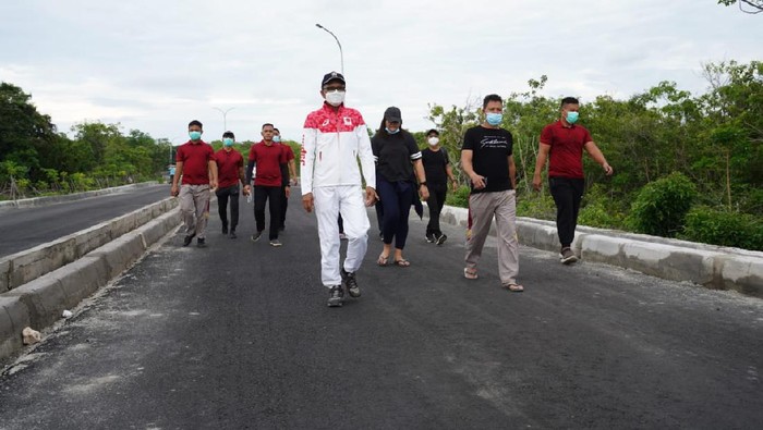 Pembangunan proyek infrastruktur yang seret Gubernur Sulsel Nurdin Abdullah jadi tersangka dugaan kasus korupsi Pembangunan proyek infrastruktur yang seret Gubernur Sulsel Nurdin Abdullah jadi tersangka dugaan kasus korupsi