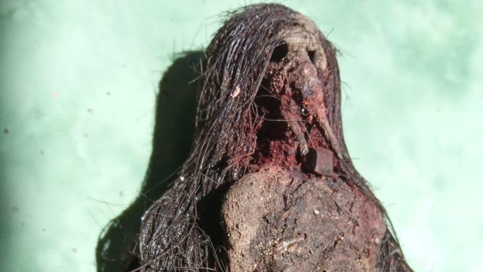 penemuan jenglot di makam buyut Akasah Kudus, 28/2/2021