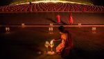 Potret Perayaan Magha Puja di Thailand yang Digelar Saat Pandemi
