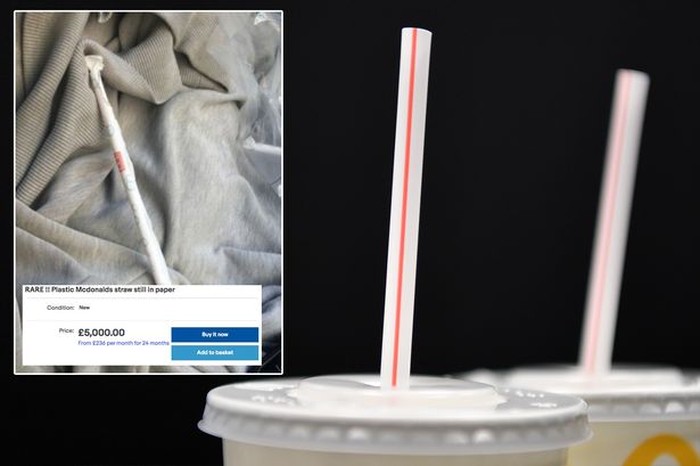 sedotan mcd dijual rp 99 juta!