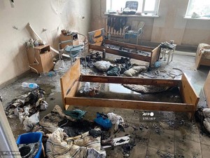 RS di Ukraina Terbakar, Seorang Pasien COVID-19 Tewas