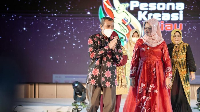 Acara launching Yayasan Pesona Kreasi Riau di Pekanbaru 19 Februari lalu (dok Diskominfo Pemprov Riau)