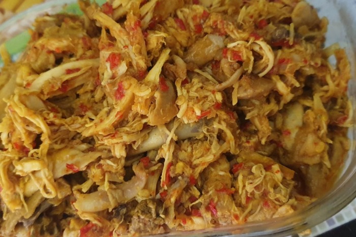 Ayam Suwir Pedas Ayam Suwir Pedas
