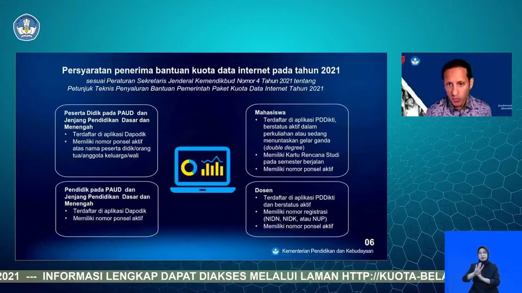 Mau Bantuan Kuota Internet Kemendikbud 2021 Cek Di Sini