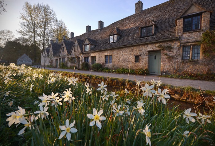 Desa Bibury di Inggris