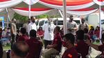 Jokowi Tinjau Vaksinasi Massal di Benteng Vredeburg Yogyakarta