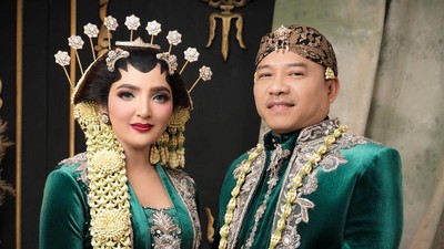 10 Foto Anang dan Ashanty Pakai Busana Adat Jawa, Pangling bak Pengantin