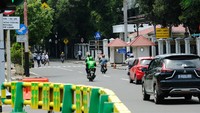Aturan kawasan Ring 1 ini tertuang dalam Peraturan Menteri Sekretaris Negara Nomor 14 Tahun 2016 tentang Petunjuk Pelaksanaan Pemeliharaan Keamanan dan Ketertiban di Lingkungan Kementerian Sekretariat Negara. (Foto: Andhika Prasetia/detikcom)