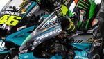 Tampilan Motor Valentino Rossi dan Franco Morbidelli di Petronas Yamaha SRT