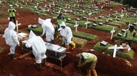 Tepat pada Selasa (2/3/2021) genap sudah setahun pandemi COVID-19 menjangkiti Indonesia. Hingga kini virus itu belum bisa ditangkal meski berbagai upaya telah dilakukan. Rengga Sancaya/detikcom  