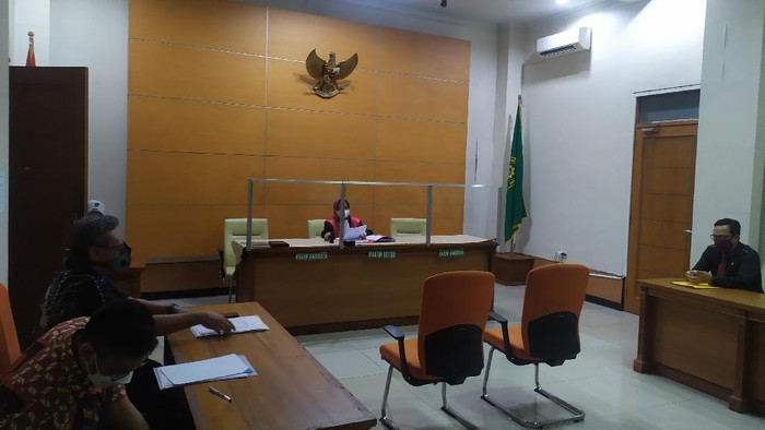 Sidang praperadilan kasus lahan Cengkareng (Luqman-detikcom)