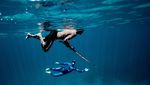 Potret Jagoan Freediving Beraksi dengan Anggun di Bawah Air