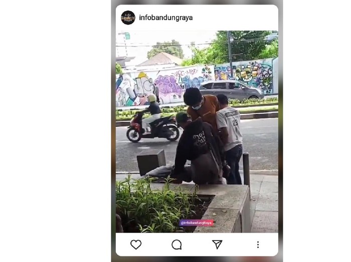 Viral video upaya aksi pencopetan di Kota Bandung