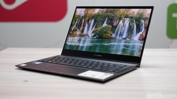 ZenBook Flip S dilepas Rp 24,999 juta. Foto: Adi Fida Rahman/detikINET