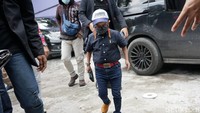 Daus pun membantah isu jika dia menelantarkan anaknya itu. Pool/Palevi S/detikFoto