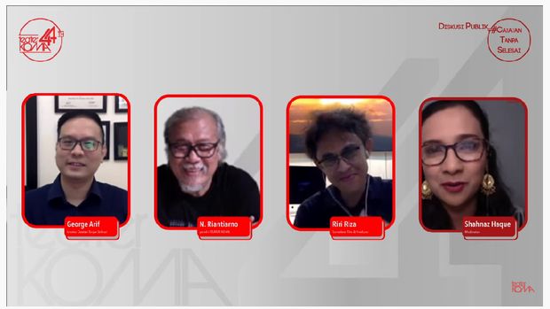 Diskusi Publik Teater Koma soal Dokumenter Catatan Tanpa Selesai