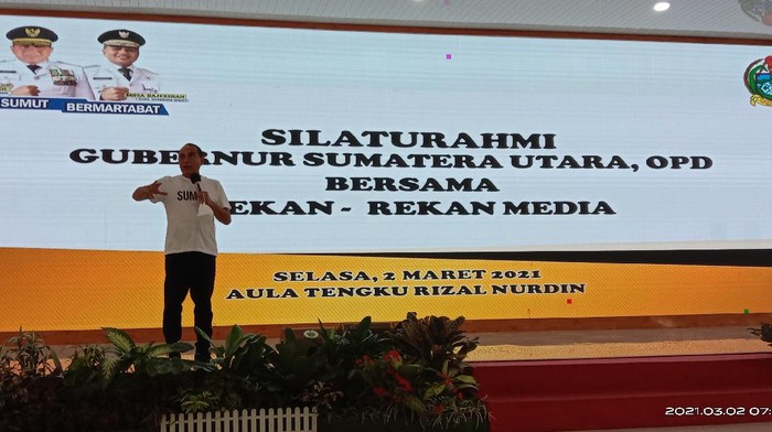 Gubsu Edy Rahmayadi (Ahmad Arfah-detikcom)