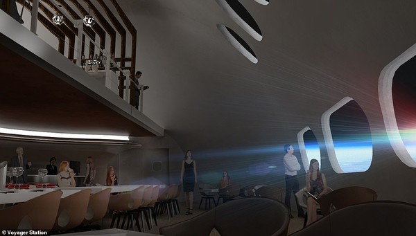Hotel ini memiliki fasilitas yang tak kalah dengan hotel berbintang pada umumnya. Di sana ada layanan kapal pesiar, restoran, spa, dan bioskop. Di samping itu juga ada fasilitas penelitian luar angkasa yang dapat digunakan NASA. Hotel ini memiliki fasilitas yang tak kalah dengan hotel berbintang pada umumnya. Di sana ada layanan kapal pesiar, restoran, spa, dan bioskop. Di samping itu juga ada fasilitas penelitian luar angkasa yang dapat digunakan NASA.