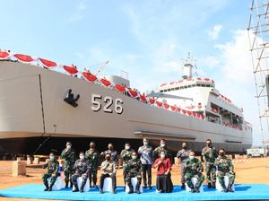 Intip Kecanggihan Kapal Pengangkut Tank TNI AL Buatan Lokal
