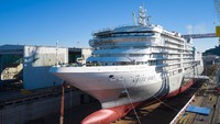 124 poin kontak penilaian terkait dengan kinerja perusahaan secara keseluruhan, bukan masing-masing kapal. Silversea (75,4%) terkenal dengan kulinernya yang luar biasa. Perusahaan ini memiliki kapal dengan ukuran mulai dari 50 hingga 304 suite (Foto: Silversea Cruises)