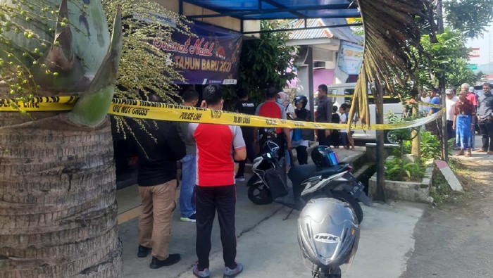 Lokasi perampokan di Bank Wonosobo, 2/3/2021