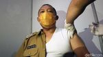 Momen Wawali Bandung Divaksin Corona