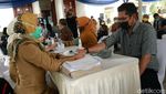 Momen Wawali Bandung Divaksin Corona