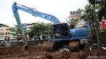 Pembuatan Embung untuk Cegah Banjir di Sumur Batu