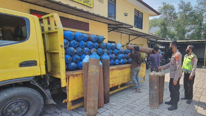 Pencurian Tabung Oksigen di Jakut (Dokumen dari Polisi)