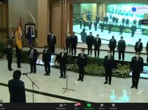 Pesan Gibran dan Janji Karang Taruna 2020-2025 Usai Dikukuhkan