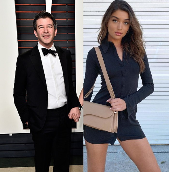 Bos Uber, Travis Kalanick dikabarkan berpacaran dengan model Victoria's Secret Daniela Lopez Osorio.