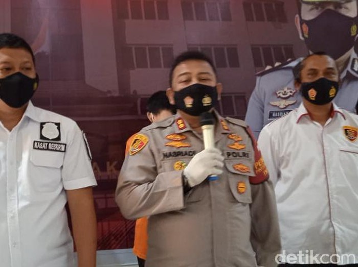 Wakapolres Metro Jakarta Utara AKBP Nasriadi (tengah). Foto: Rachmat Fathan/detikcom