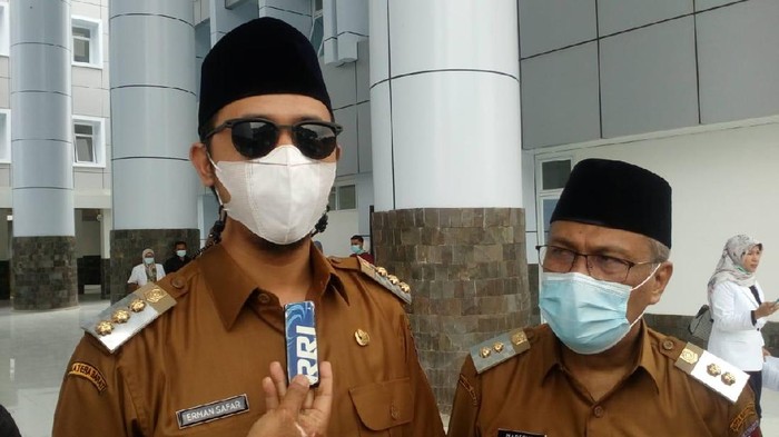 Wali Kota (Walkot) Bukittinggi, Erman Syafar (Jeka Kampai/detikcom)