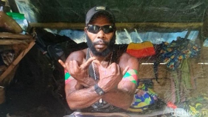 Anggota KKB yang juga Danton Kodap III Kalikopi, Ferry Elas yang tewas dalam kontak tembak di Mimika (dok Polda Papua)