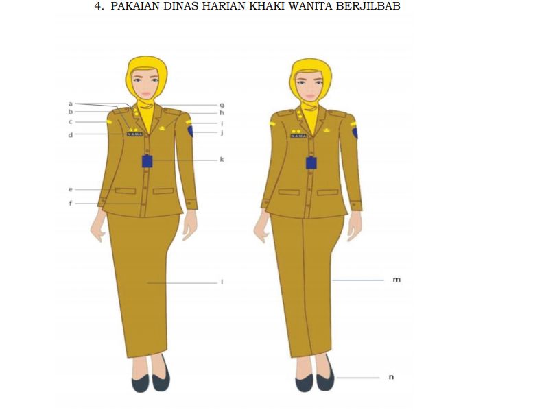 Viral Pns Barbie Pakai Seragam Mengkilap Ini Aturan Soal Pakaian Dinas