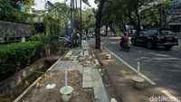 Pejalan kaki pun bakal dimudahkan menuju akses moda transportasi, seperti MRT, BRT, dan bus non-BRT.