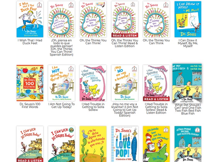 Buku-buku Penulis Dr Seuss