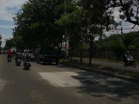 Jl I Gusti Ngurah Rai, Bintara, Bekasi, sudah diperbaiki. (Deden Purwanto/warga via Pasangmata)