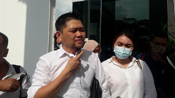 Pengacara John Kei, Anton usai sidang di PN Jakbar, Rabu (3/3/2021).