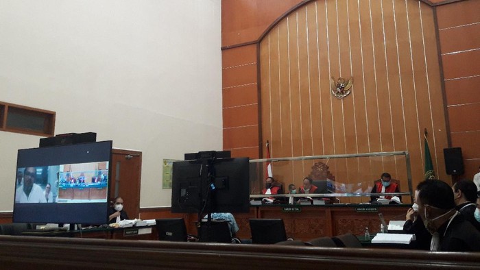 Sidang kasus penyerangan di Green Lake City dan Duri Kosambi, di PN Jakbar, Rabu (3/3/2021).
