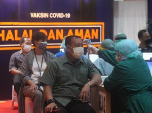 1.147 Pegawai Kemenko Perekonomian Divaksin COVID-19