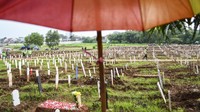 Sebelumnya, Pemerintah Provinsi DKI Jakarta beberapa waktu lalu membuka lahan baru untuk jenazah pasien COVID-19 di TPU Bambu Apus, Kecamatan Cipayung, Jakarta Timur. Hal itu dilakukan karena jumlah jenazah pasien COVID-19 bertambah setiap harinya. 