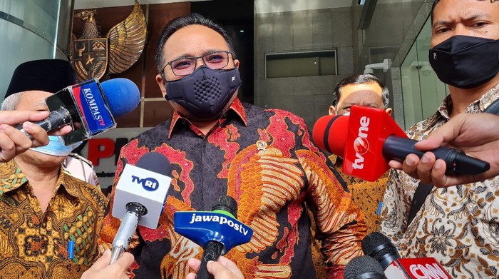 Menag Yaqut Cholil Qoumas di KPK.
