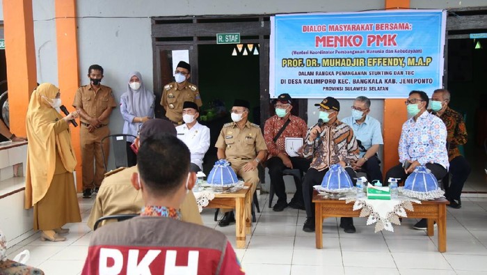 Menko PMK Muhadjir Effendy di Jeneponto