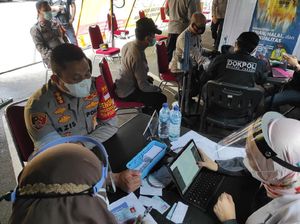 1.356 Personel Polres Jaksel Divaksin COVID-19, Bhabinkamtibmas Prioritas
