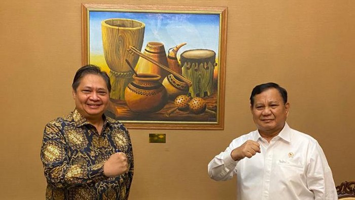 Prabowo Subianto dan Airlangga Hartarto (Dok. Istimewa)
