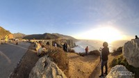 Panorama sunset yang sangat indah