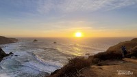 Panorama Big Sur yang menghadap Samudera Pasifik di California (Citra Yuda/dTravelers)