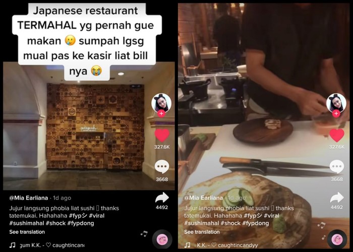 Viral Kisah Netizen Kaget Makan Sushi, Tagihannya Rp 4,9 Juta!